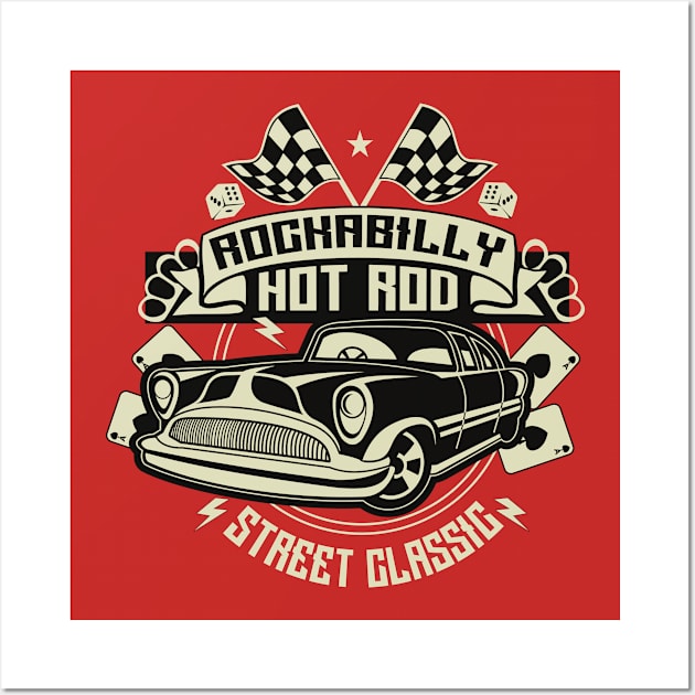 Hot Rod Wall Art by PaunLiviu